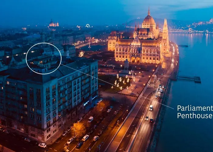 Parliamentpenthouse With Rooftop Terrace Budapest
